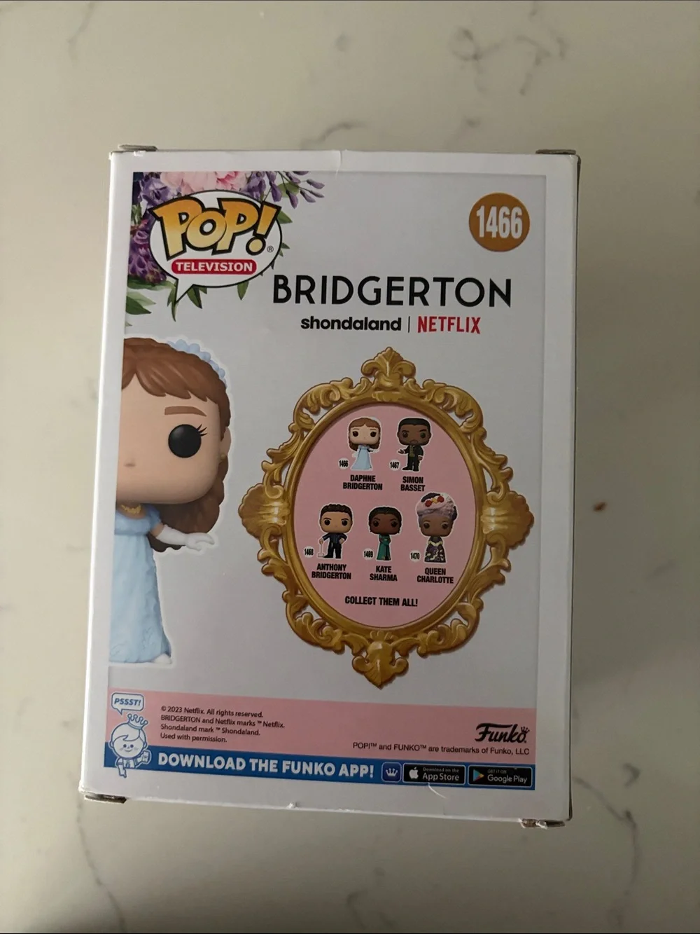 Funko Daphne Bridgerton Pop! Figure - Light Blue Gown